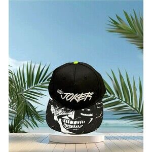 DC Comics Black and White The Joker Kids Snapback Hat